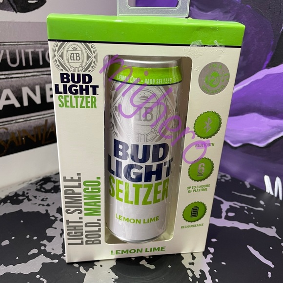 Bluetooth Speaker BUD LIGHT SELTZER Lemon Lime - Picture 5 of 6